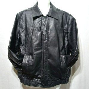 Covington Outerwear Genuine Leather Classic Jacket Men's Bomber Moto Biker XL